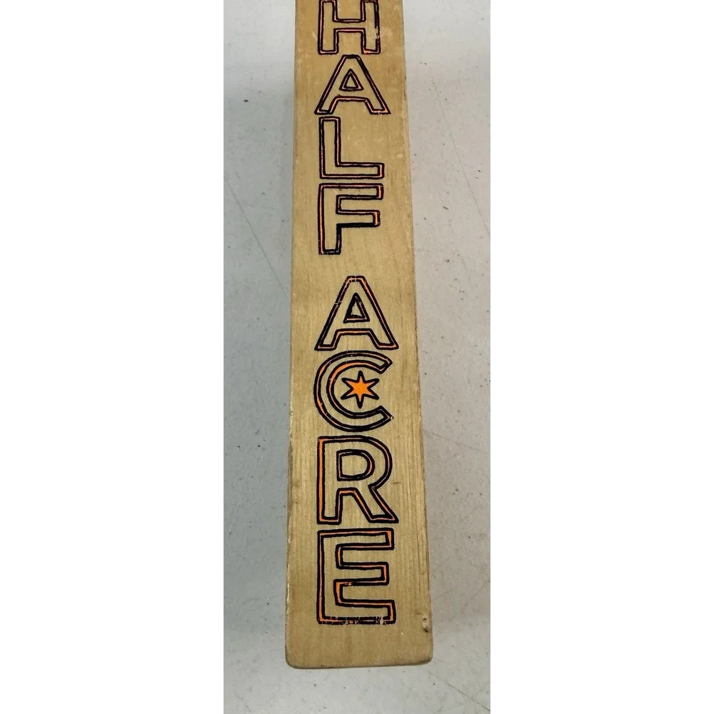 Half Acre Brewery Pony Pilsner Wooden Beer Tap Handle 10